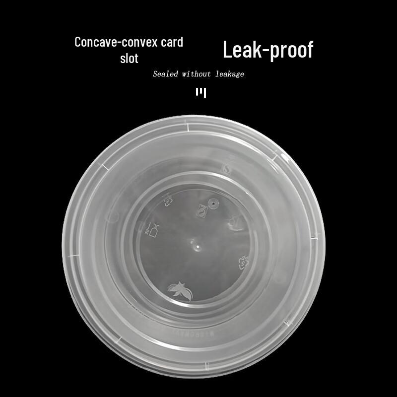 JINMEIHEWANG Disposable American Style Round Meal Box