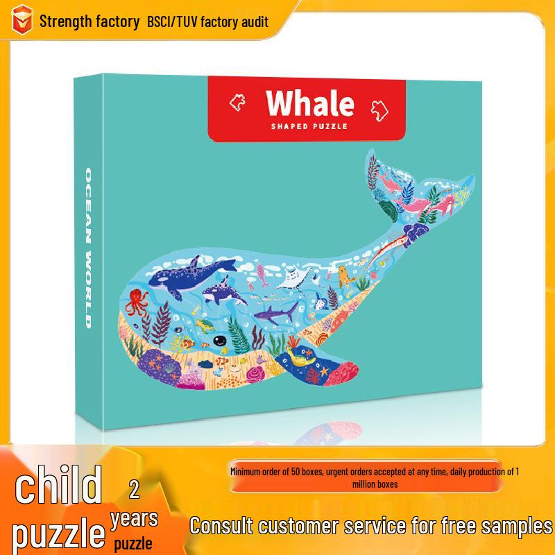 1000-Piece Cartoon Jigsaw Puzzle for Adults and Kids - Challenging Educational Stress Relief Toy Gift