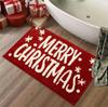 "Creative Imitation Cashmere Absorbent Floor Mats for Bathroom & Entrance - Easy Care"