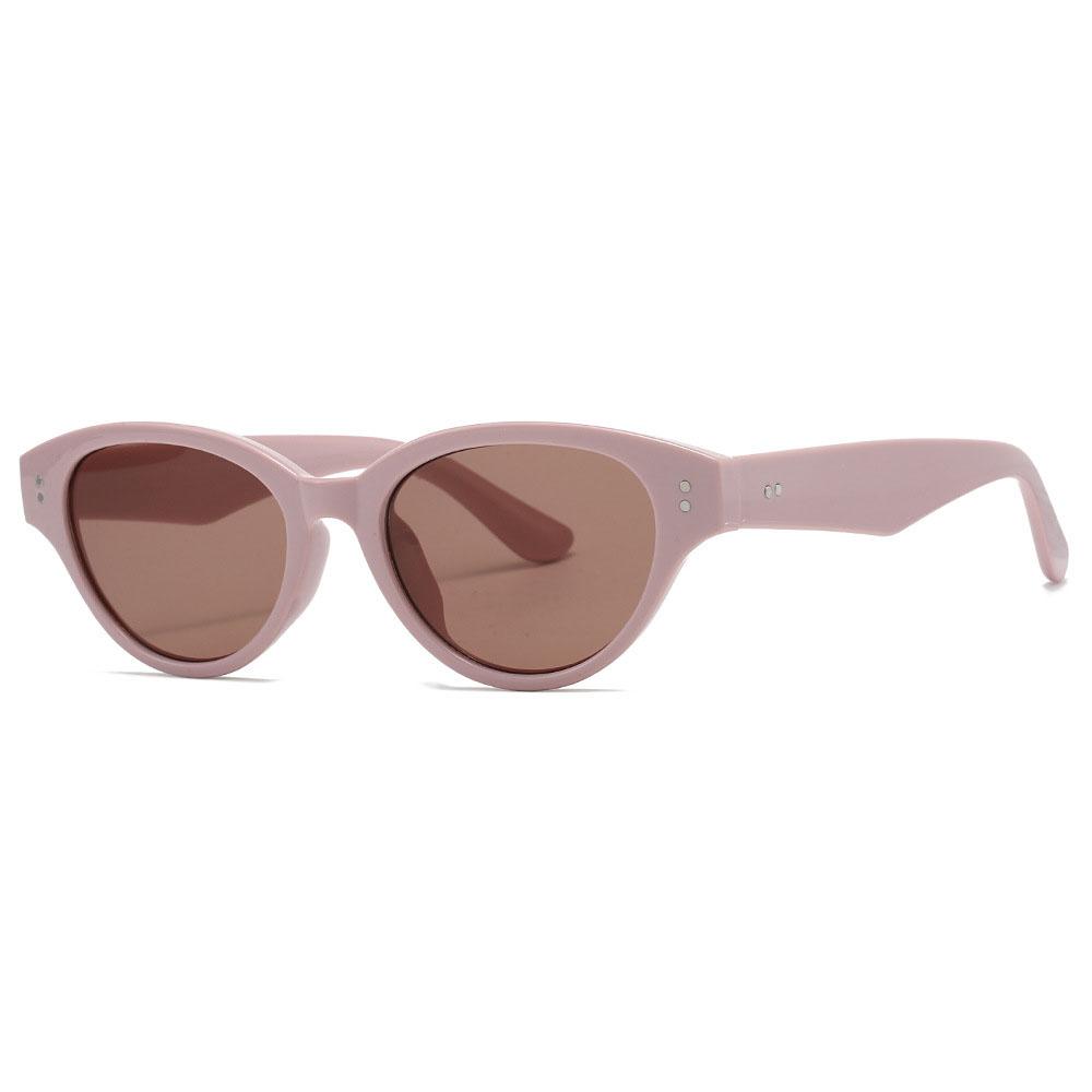 Vintage Sexy Ladies Cat Eye Sunglasses Women For Men Popular Luxury Brand Designer Sun Glasses Trend Punk Rivet Eyeglasses UV400