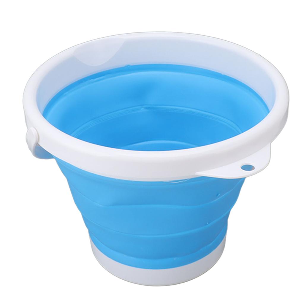 10L Portable Mini Washing Machine Folding Small Washing Machine for Underwear Socks Travel Dorm 5V Blue