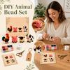 3D Animal Bead Set for DIY Projects and Creative Beading Activities