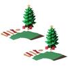 DIY Paper Christmas Tree Handmade Origami Tree Kit Fold 3D Christmas Paper Craft Set
