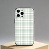 Forest grid style   Phone Case Silicone Soft For IPhone 17 16 15 14 13 12 11 X XR Plus Pro Max Plus