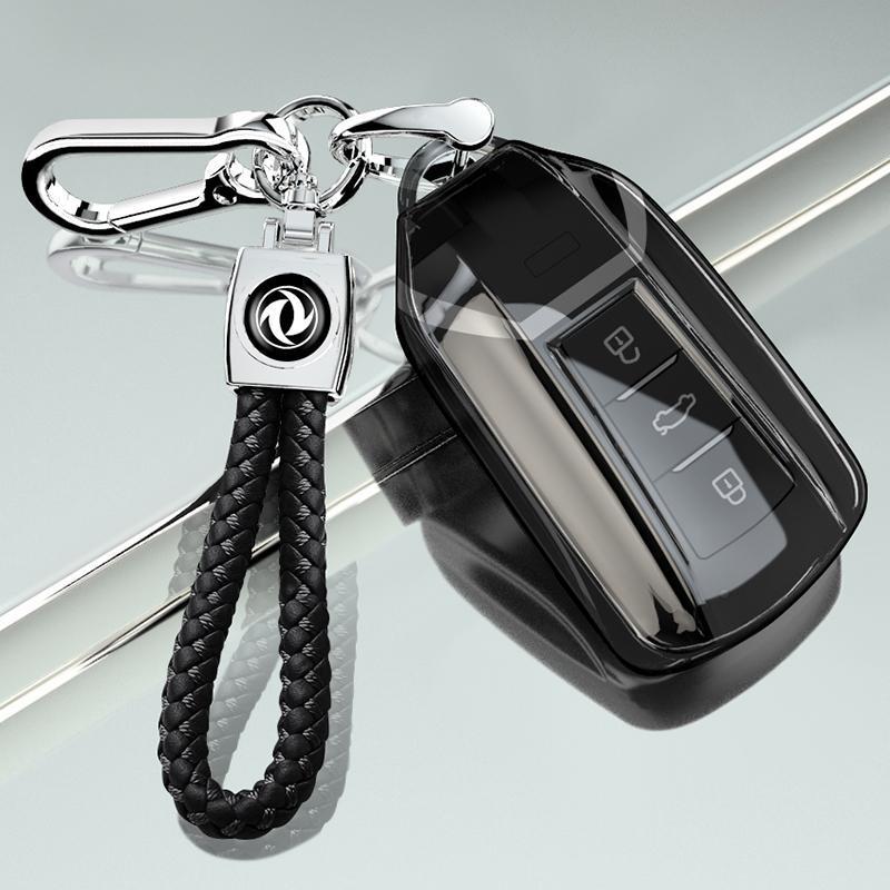 Dark Night Transparent GS Full Coverage Key Case for Dongfeng Fengshen AX7 & Yixuan Max