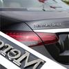 3D ABS Car Badge Rear Trunk Body Sticker Emblem Decoration For Mercedes Benz AMG W108 W124 W126 W140 W205 W201