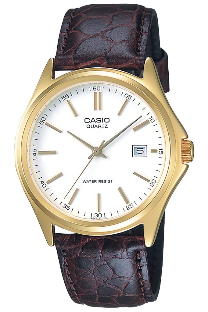 Casio Brown Casio Collection Men's Watch, MTP-1183Q-7AJH