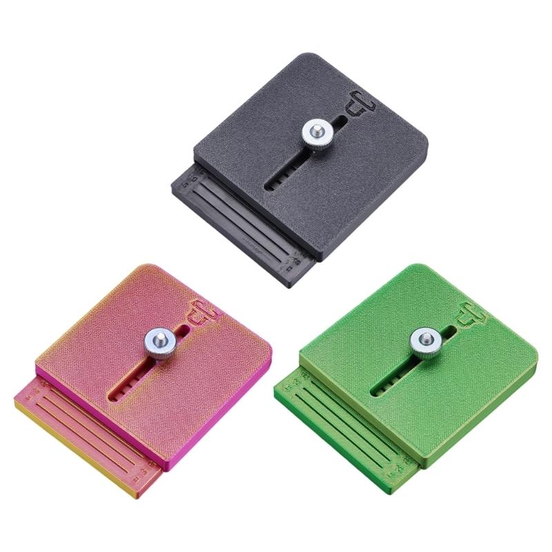 Adjustable Width Furniture Film Trimming Tool Edge Cutting Small Guide Plate Craft Sign Maker Accessories Enduring