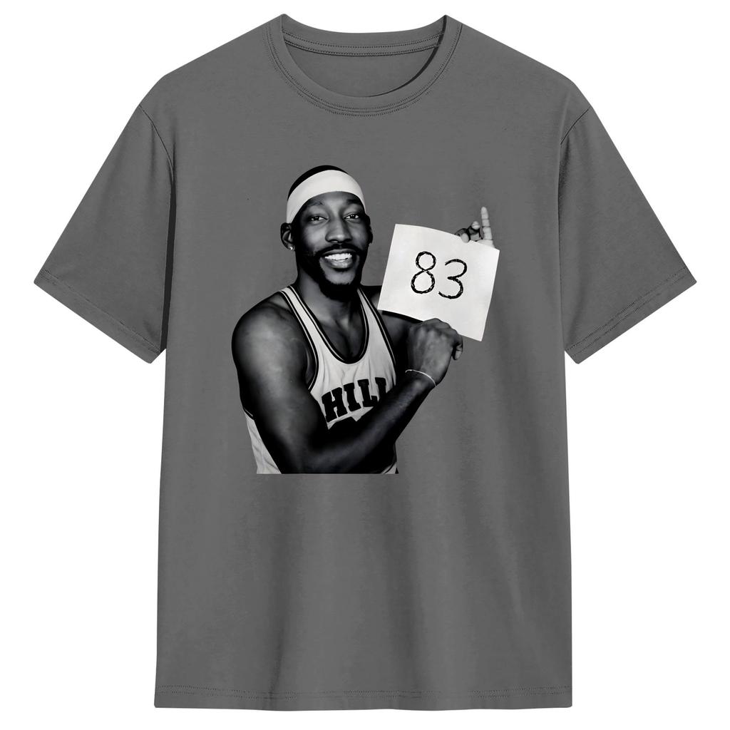Novelty Bam Adebayo 83 TShirts Unisex Crew Neck Cotton T Shirts Short Sleeve Tee Shirt Printed Tops