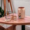 5 Litre Copper Water Dispenser with Stand and 2 Glasses | Hammered Texture, Rustproof & Durable | with Added Health Benefits of Copper