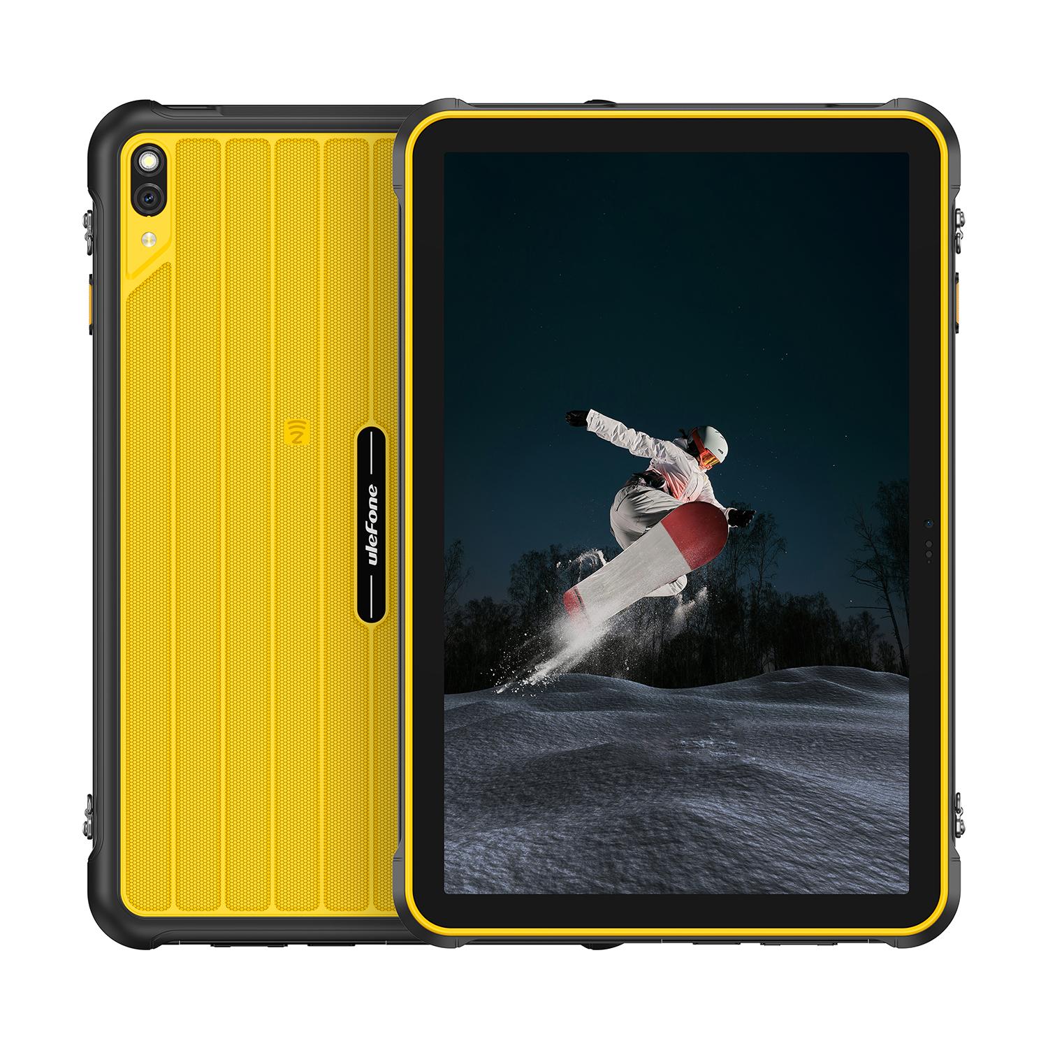 

Ulefone RugKing Pad 2 Pro Захищений планшет Вбудований eSIM 10200 мАг 10,1 До 16 ГБ ОЗП + 128 ГБ/256 ГБ ПЗП Android 16 10,1 4G Глобальний 256GB жовтий