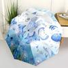 1PC Oceanic Creatures Marine Life Umbrella-8-Rib Reinforced, Automatic Open, Lightweight & Durable, Fashion Accessory for Outdoor, Beach L0357