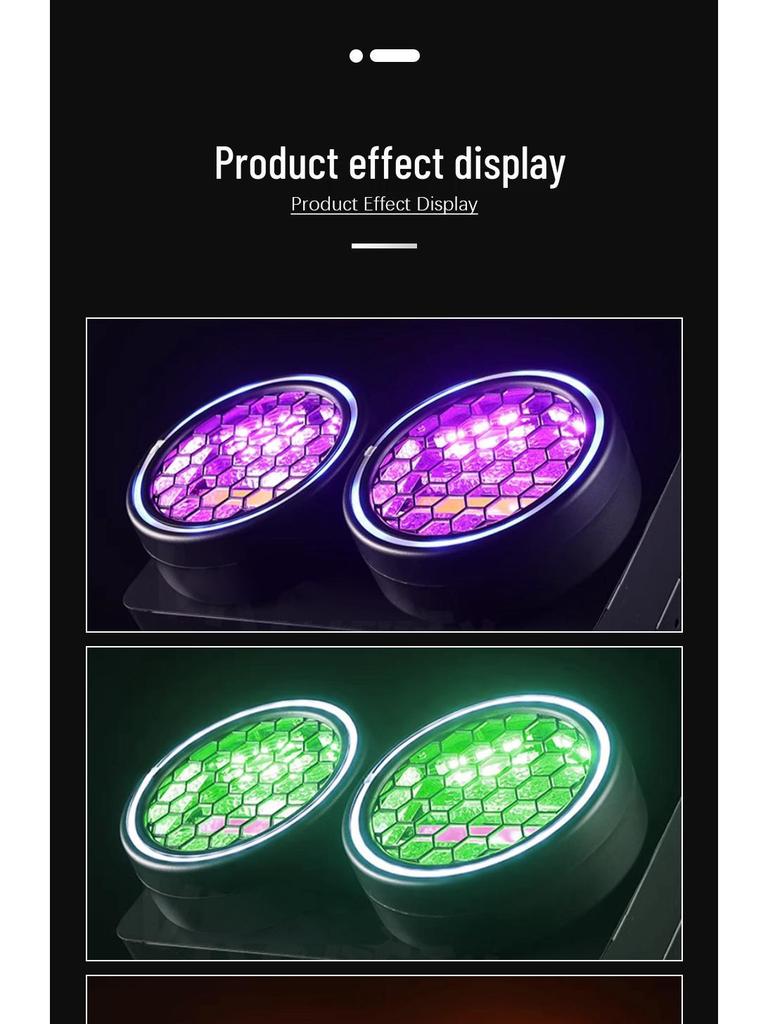 LED Dual-Eye Retro Splicing Matrix Stage Light for Live Theater and Colorful Running Horse Effects