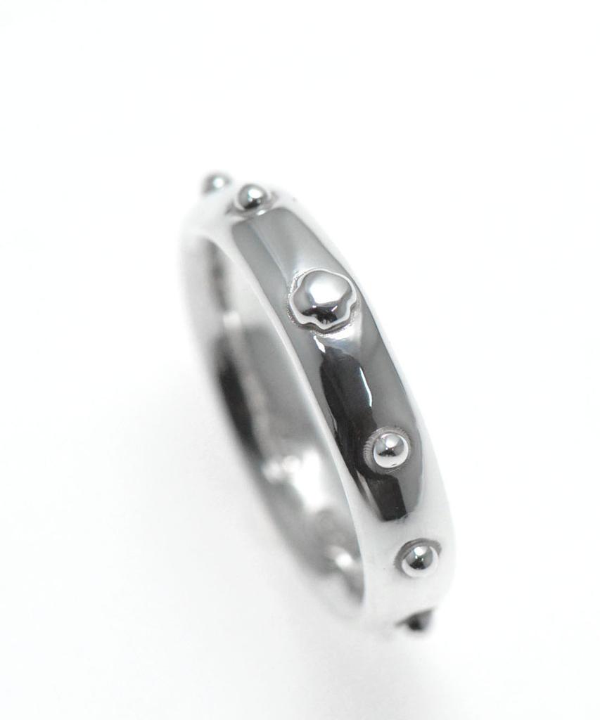 Vivus Rosary Ring For The Laity Bold Silver