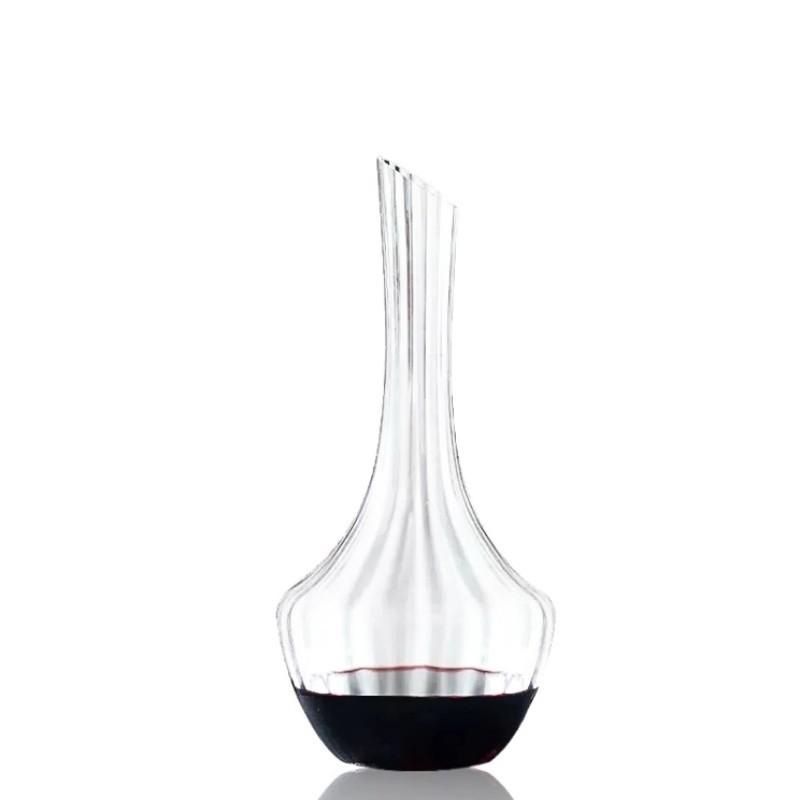 Red Wine Decanter with Big Belly, Lead-Free Crystal Glass, Wine Separator, Practical Pourer Tool, Family Bar, Practical, 1500ml