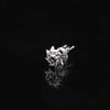 Street Wear Women Copper Sun Men Jewelry Fashion Design Polaris Stud Earrings Korean  Earrings