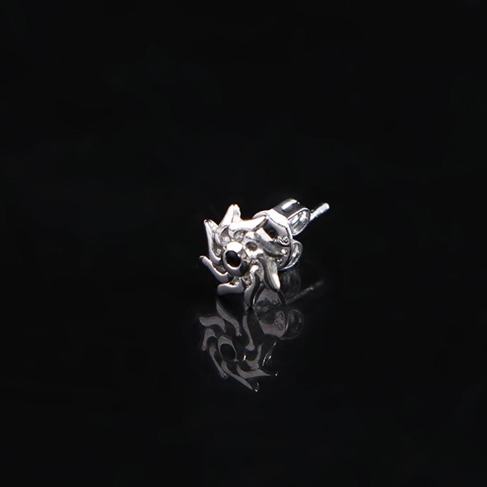 Street Wear Women Copper Sun Men Jewelry Fashion Design Polaris Stud Earrings Korean  Earrings