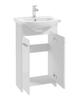 Freestanding Bathroom Cabinet with Sink 85x50 Marlena with Compact Faucet