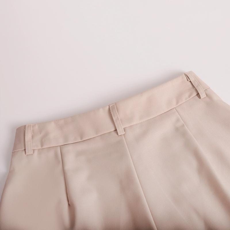 Summer New High Waist Shorts for Women Casual Loose Wide Leg Solid Shorts Female Short Pants Y2k Booty Shorts