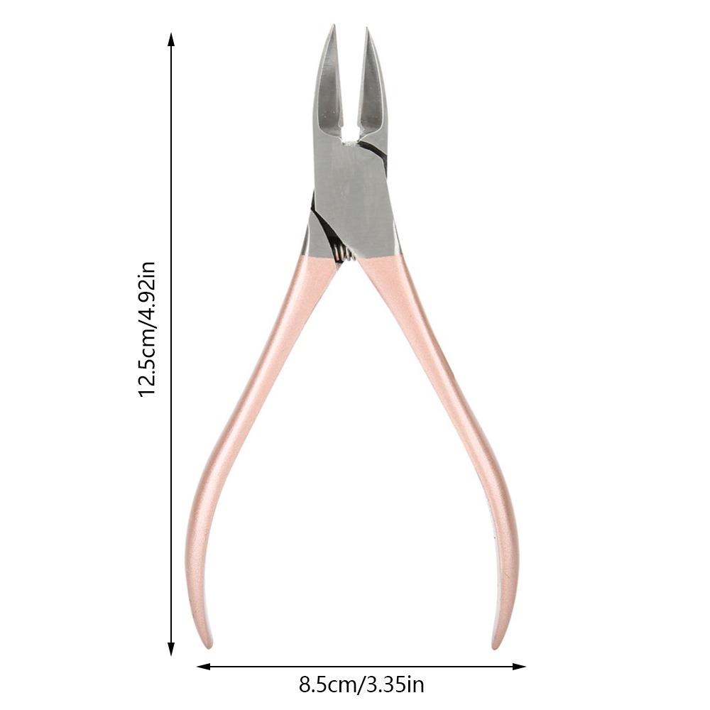 Stainless Steel Ingrown Nail Clippers Professional Pedicure Salon Maintenance
