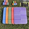 8 Couleurs Portable Simple Coussin Extérieur Pliant Coussin de Siège Tapis de Pique-nique Imperméable Résistant à l'Humidité EVA Produits Ménagers