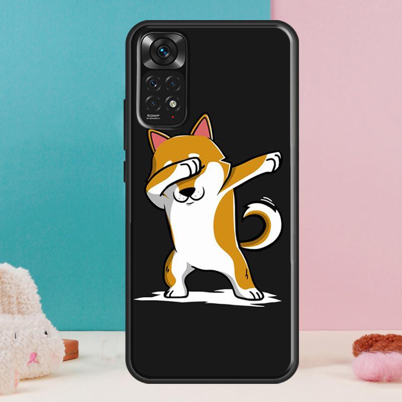 Cute Shiba Inu Case For Xiaomi Redmi Note 13 12 Pro 14 11 9 10 9S 10S 11S 12S Redmi 14C 13C 10C 12C Cover