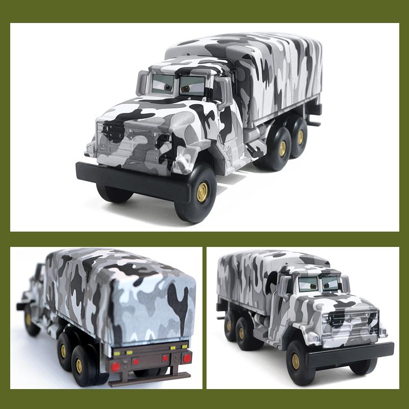 Pixar Cars Backdrop Role Andy Gearsdale Simulation Military Vehicle Toy Alloy Material Racing Car Children's Birthday Gifts