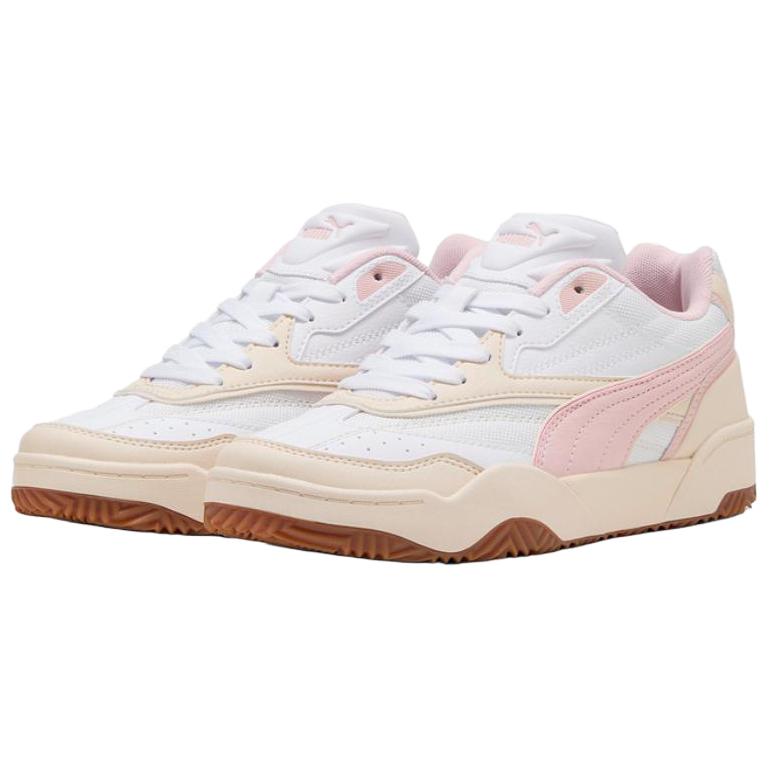 Puma Tifosi Comfortable Versatile Durable Low-Top Skate Shoes Unisex Sneakers Pink White 402616-06