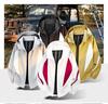 Men's Spring & Autumn Loose Fit Sports Suit: Stand-up Collar Jacket & Long Pants, Plus Size Two-Piece Set