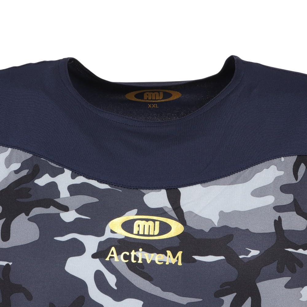 ActiTome Baseball Long Size L Undershirt, Sleeve, 02-AMJLS, Navy,