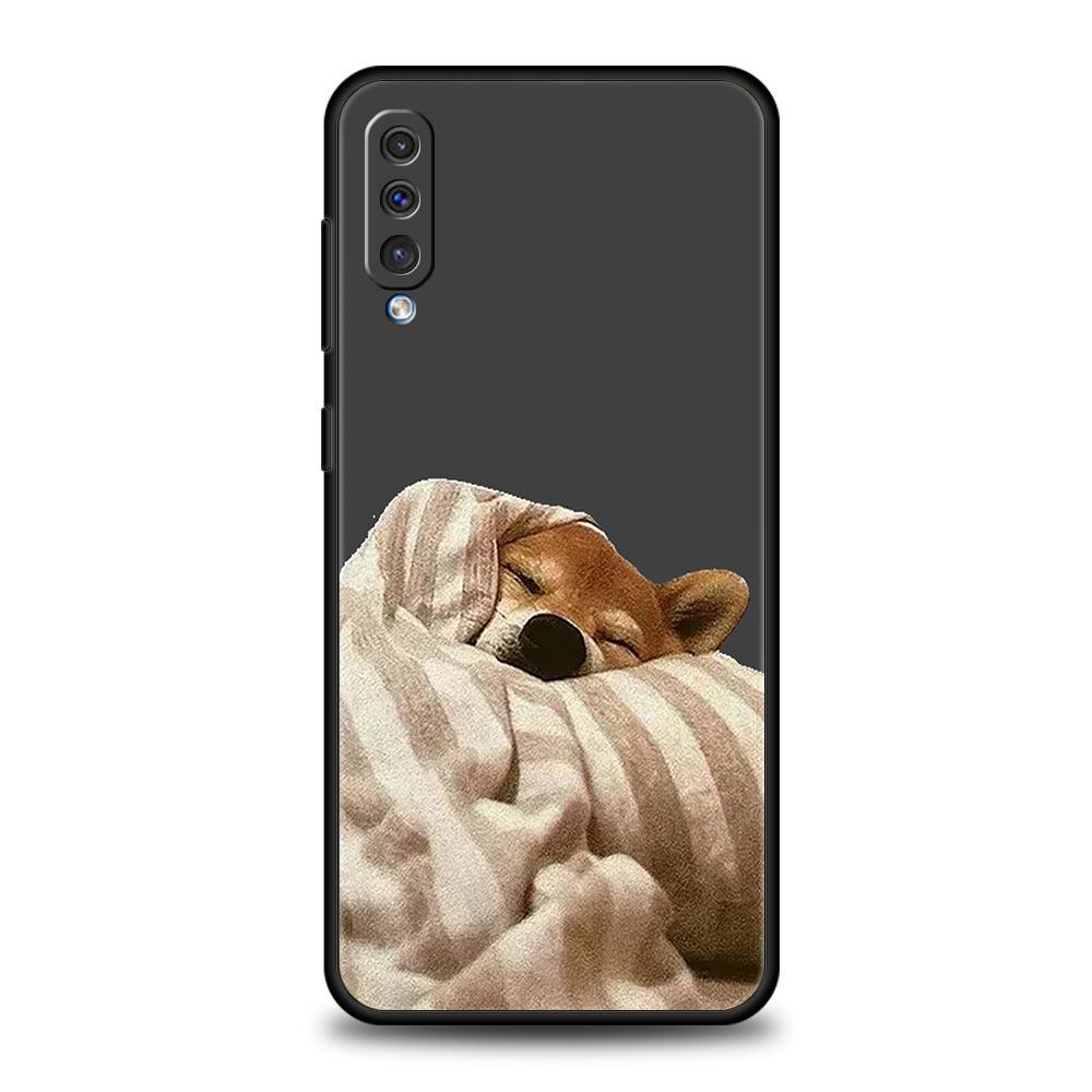 Cartoon Fun Cat Pet Dog Case For Samsung A54 A52 A24 A14 A50 A70 A10 A30 A40 A20S A20E A06 A12 A22 A34 A42 A32 5G A04s A16 Cover