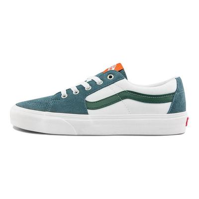 Sk8 Scarpe da Skate Casual Basse Sneakers Unisex Bianco Verde VN0A5KXDBLG