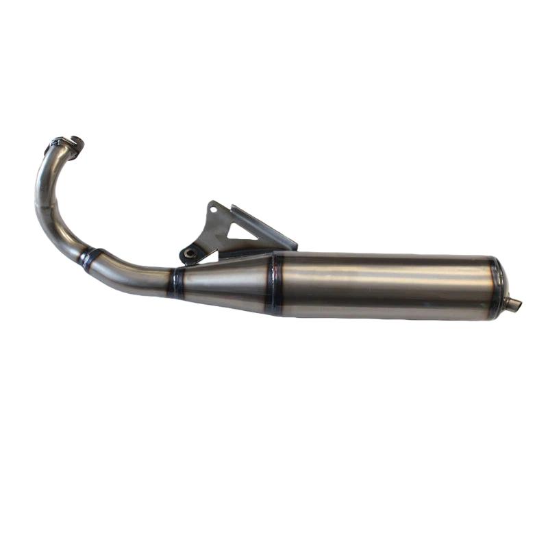 For JOG 90 Motorcycle V8 Exhaust Pipe with Deep Racing Sound High Performance Full Exhaust System