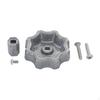 Outdoor Faucet Replacement Handle Square Drive with Adapter Hardware for Homeowners,