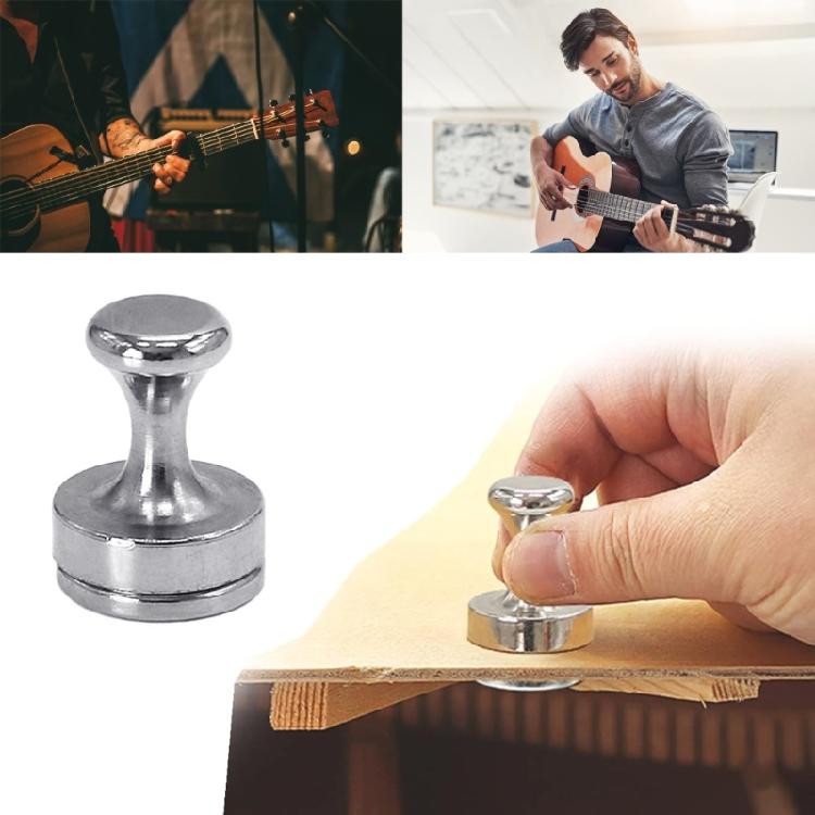 Folk Guitar Panel Repair Magnet Ring with Handle for Guitar Panel Restoration