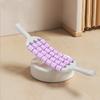 Wolf Fang Massage Stick Yoga Soothes Muscles Relax Rollers Four Rows All-round Bendable Back Massage Stick
