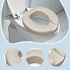 Erhöhter und erhöhter Toilettensitzerhöher Praktisch Wiederverwendbar Erhöhter Komfort Universelle Passform