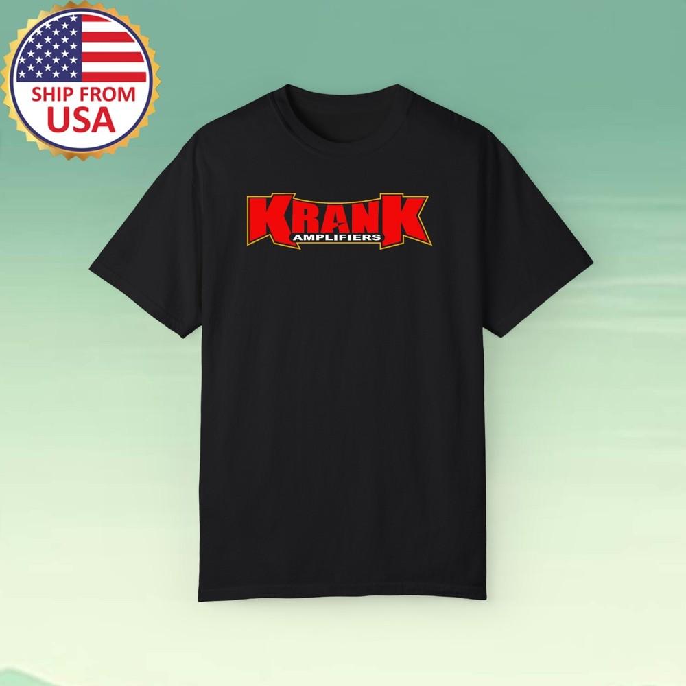 Krank Amplification Men#039;s Black Size S5XL Unisex T-Shirt M