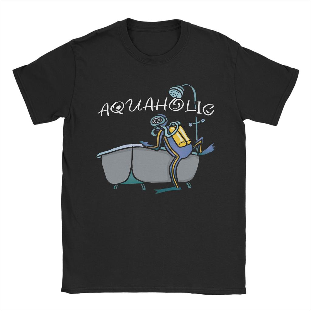Unisex Unisexs Scuba T Shirts Diving Diver Cotton Clothes Novelty Short Sleeve Crewneck Tee Shirt Plus Size Tshirt