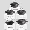 Thickened Cast Iron Sweet Potato Roasting Pot and Corn Grill