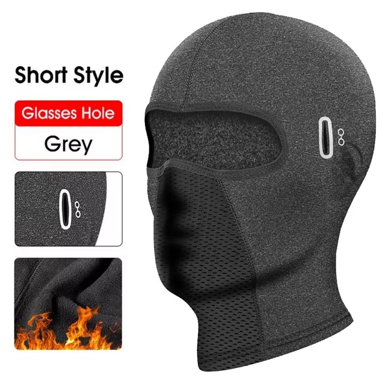 Balaclava Men's Hat Winter Women Motorcycle Mask Warm Cycling Helmet Liner Caps Windproof Breathable Washable Equipment