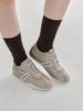 Inthestar Is_26002 Silk Texture Sneakers_Beige