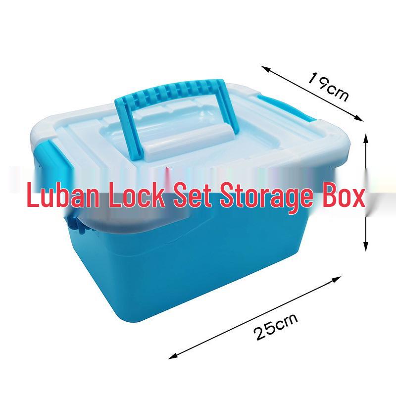 Kongming Lock Puzzle Set: Nine Interlocking Alloy Rings - Educational Disentanglement Toy