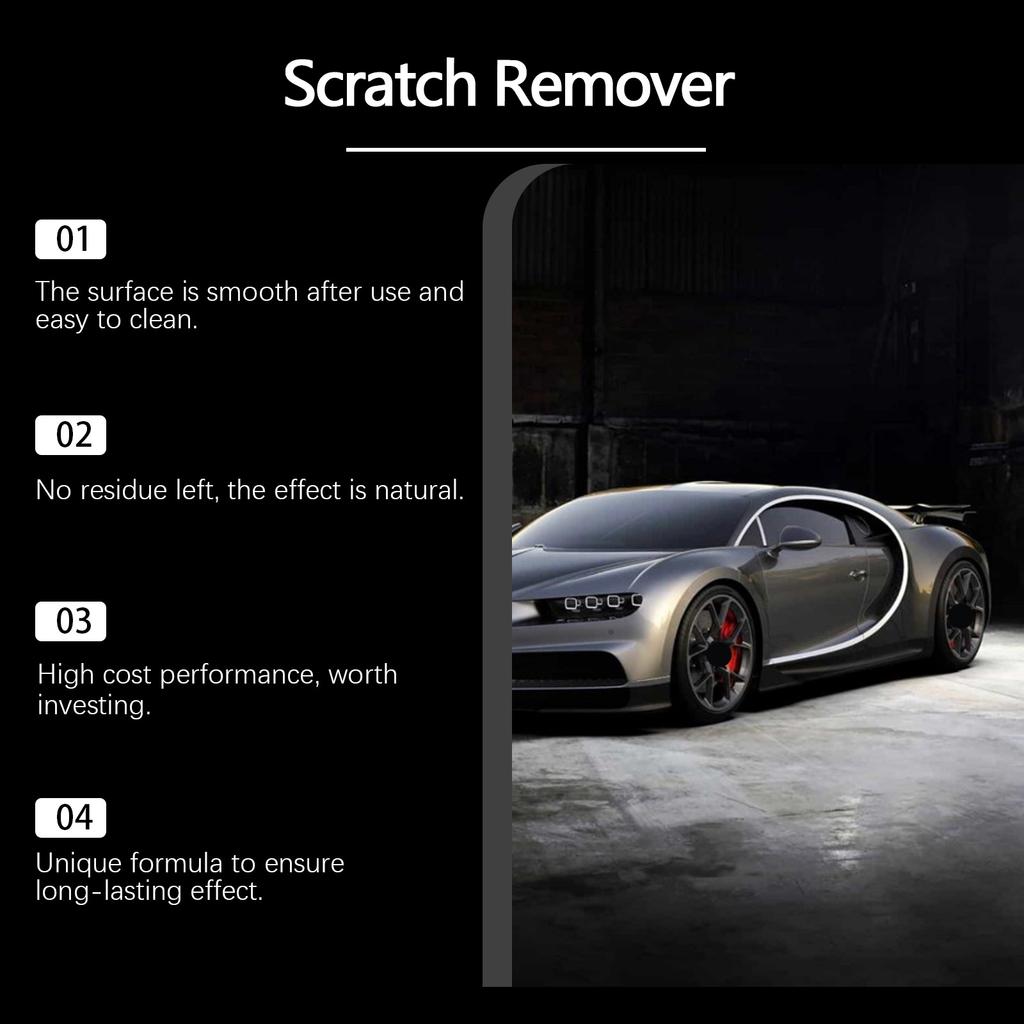 Car Scratch Remover Paint Care Tools Car Paint Scratch Polish Repair Agent Quickly Repairs Small Scratches On The Paint Surface
