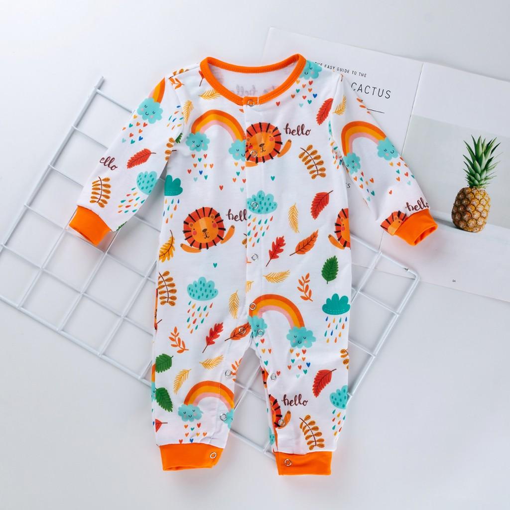 

Лоскутный комбинезон с длинными рукавами и принтом для новорожденных мальчиков и девочек, наряды