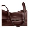 Coach Chelsea 30 Chiusura a Pressione Fodera in Scamoscio Tasca con Zip Borsa a Spalla in Pelle a Grana Naturale Grande Borsa a Spalla da Donna Marrone Acero CDS58-B4MPL