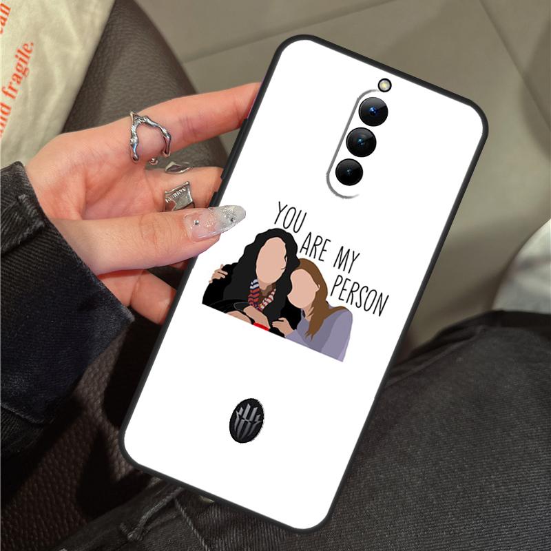 Greys Anatomy You Are My Person Case For ZTE Nubia RedMagic 11 10 Pro Plus 9 8 9S 8S 10S Pro 5G 5S 6S 7S 6 7 Pro 11 Air Cover