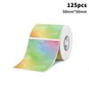New Gradient Color Labels, Stickers, Self-adhesive DIY Graffiti Envelope Seal Stickers, Thermal Paper Labels