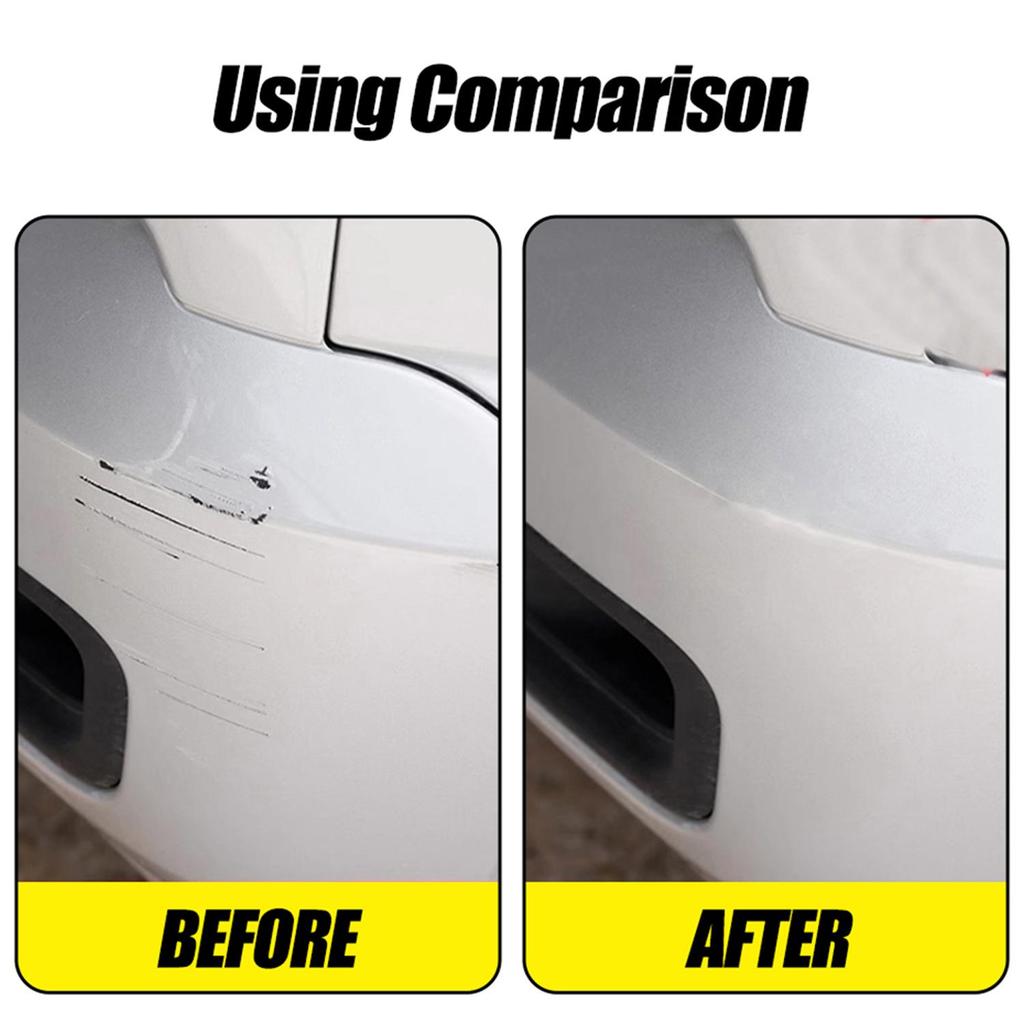 120ml Car Scratch Remover Wax Universal Repair Polishing Compound for Deep Scratches with Sponge and Cloth Scratch Removal Wax