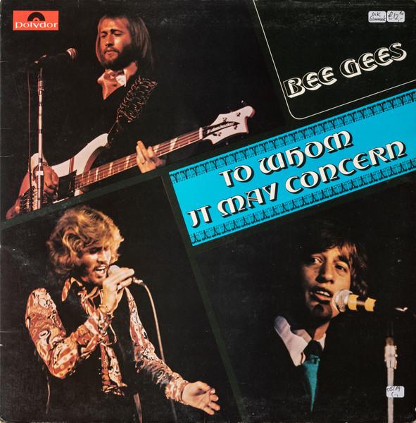

LP Record BEE GEES - To Whom It May Concern 2383139 Polydor 1972 UK Pop Used